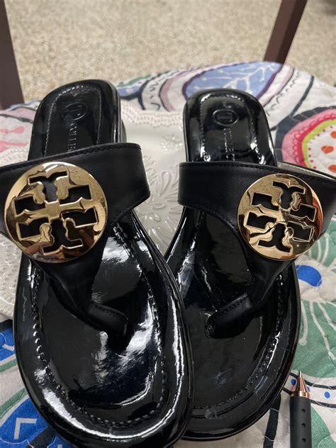 tory burch made on china|authentic tory burch sandals.